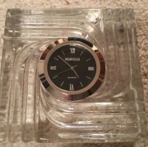 Marquis by Waterford Crystal Mantel Clock